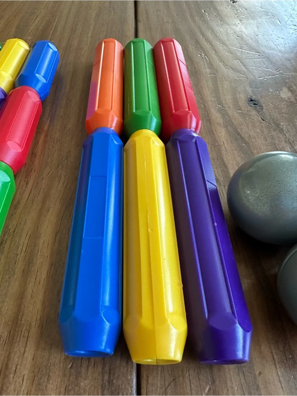 Colorful Magnetic Construction Rods and Balls Multi-Color Kids Building Set